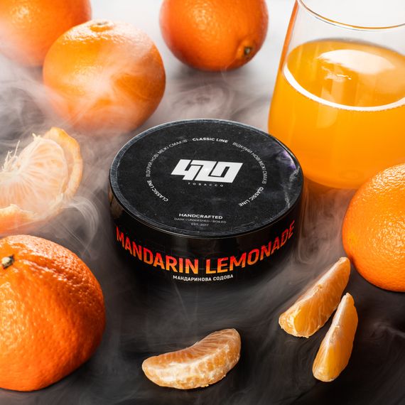 Табак 420 Dark - Mandarin lemonade (Мандариновая содовая) 100g