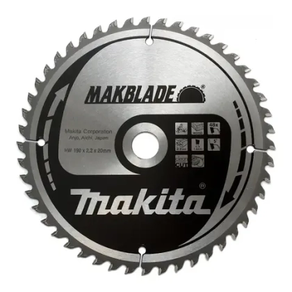Диск по дереву MAKBLADE 190х20 мм /48T; 5° Makita B-35271