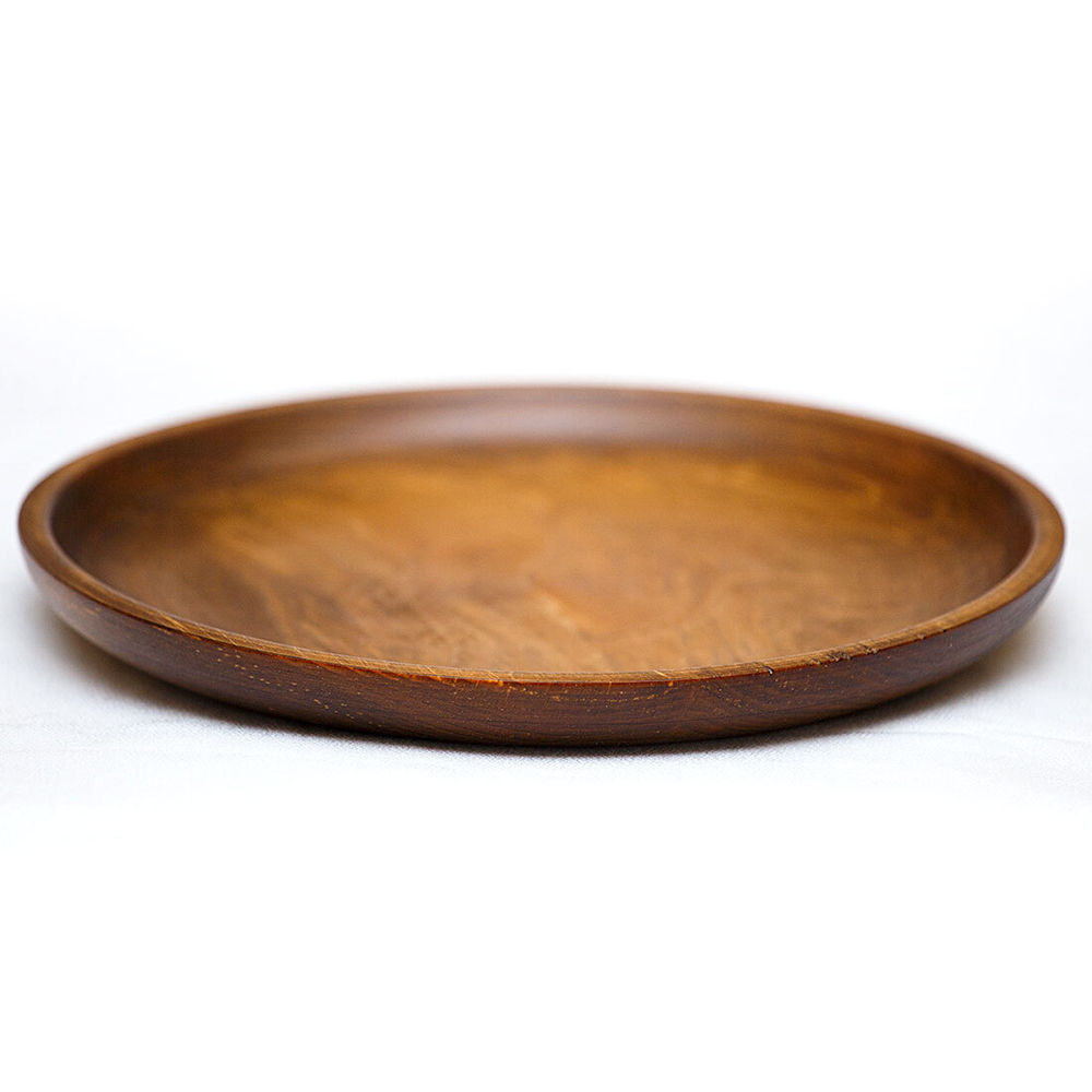 Деревянная тарелка-чаша Art of Siberia из сибирской пихты, 24 см. T64