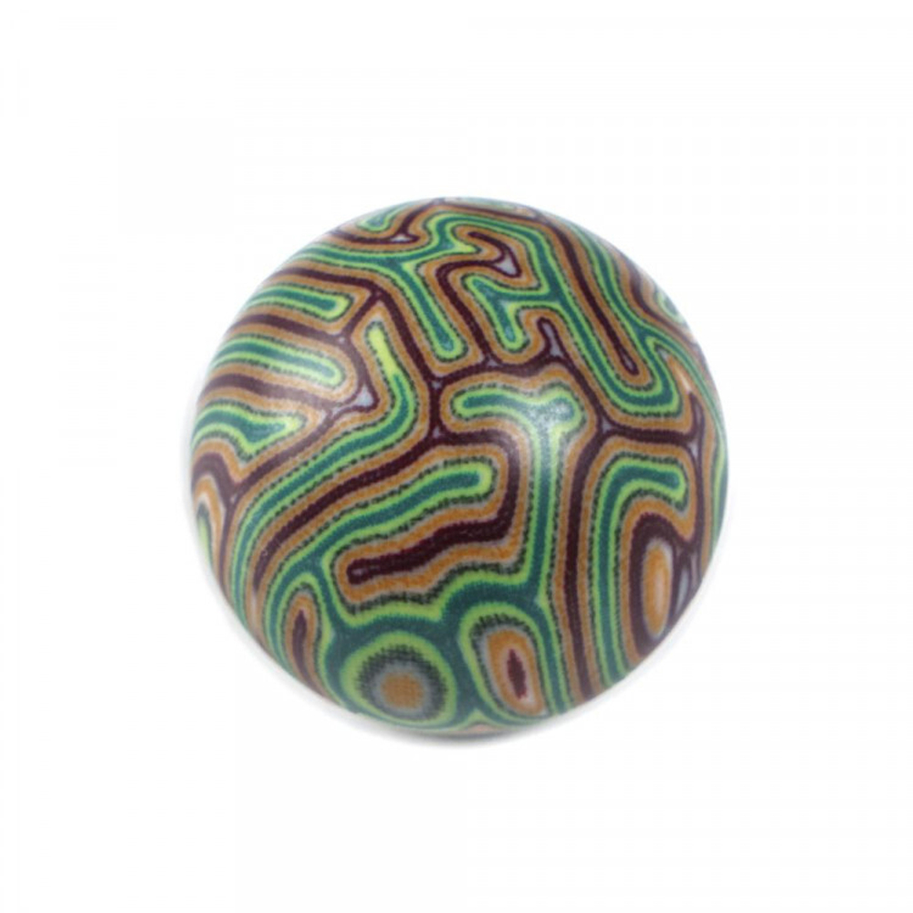 Ручка-шар TSPROF, 8 мм, Crazy Fiber (малахит)