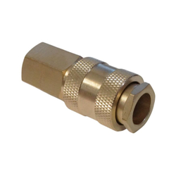 WDK-30SFB Быстроразъемное соединение пневматическое с внутренней резьбой 3/8" BSPT, латунь
