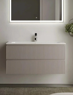 Тумба подвесная SANCOS Snob R 995х445х500, c двумя ящиками оснащенными доводчиками, Doha Soft, арт.SNR100SM