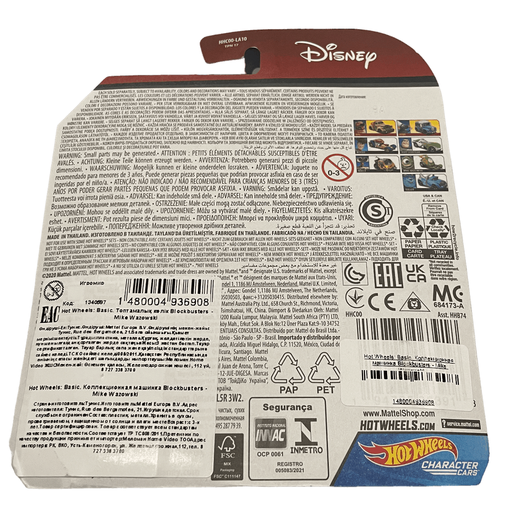 Hot Wheels Character Cars Pixar Mike Wazowski (2022)