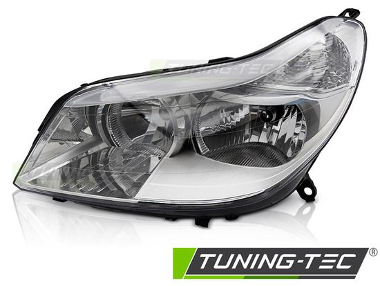 HEADLIGHT CHROME LEFT SIDE TYC fits CITROEN C5 04-08