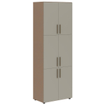 Шкаф с 3-мя комплектами глухих малых дверей VELION