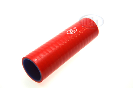 Патрубок радиатора нижний (D= 42 mm, L= 160 mm) МАЗ красный MVQ (4370-1303010) ПТП