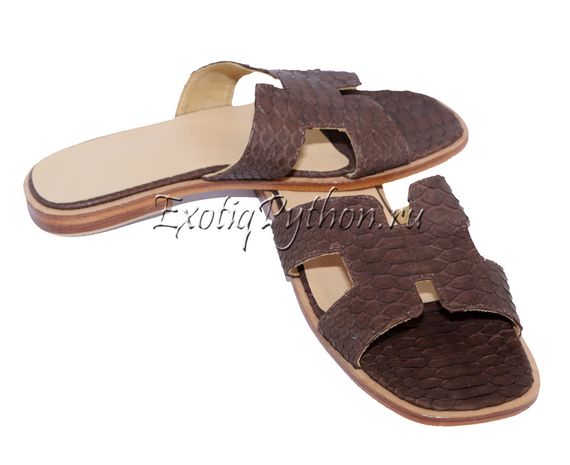 Сандалии из кожи питона SH-13
