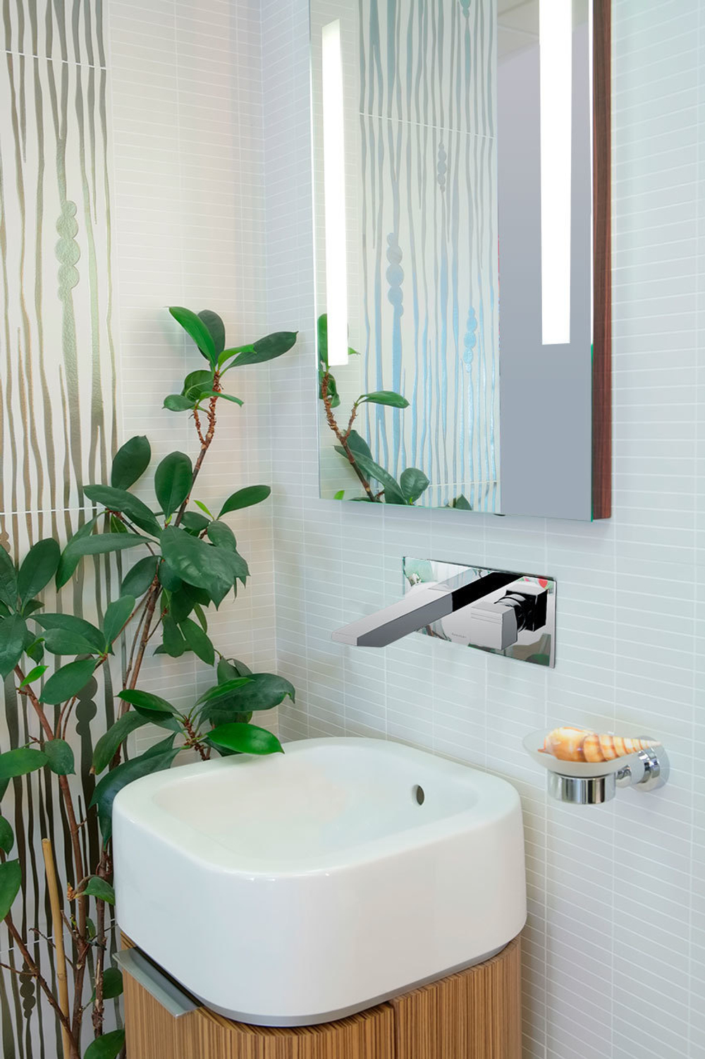 Встраиваемый смеситель для раковины KUATRO 4720