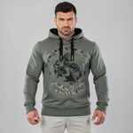 Худи оливковое Yakuza Premium 4023