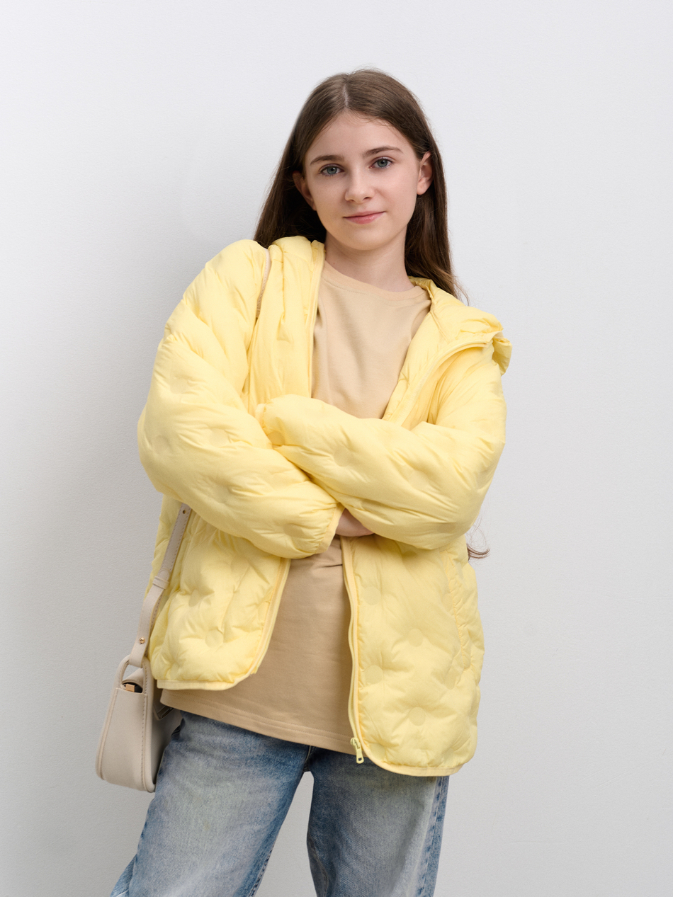 Пуховик демисезонный детский Д-1 цвет черный