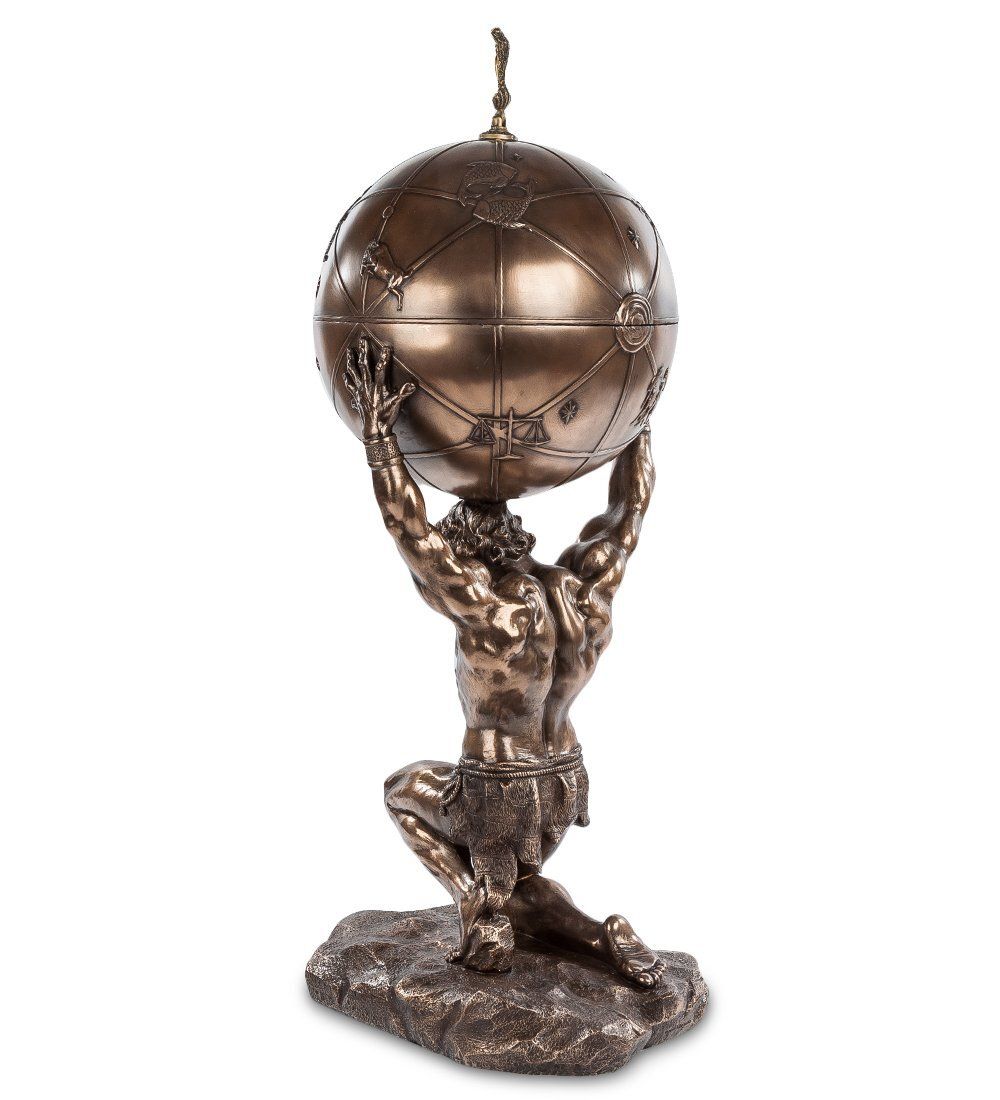 WS-604 Статуэтка-шкатулка «Атлас»