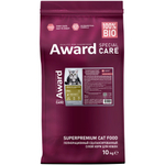 Сухой корм AWARD SPECIAL CARE Sensitive Digestion для взрослых кошек с чувствительным пищеварением со свежим мясом утки 10кг