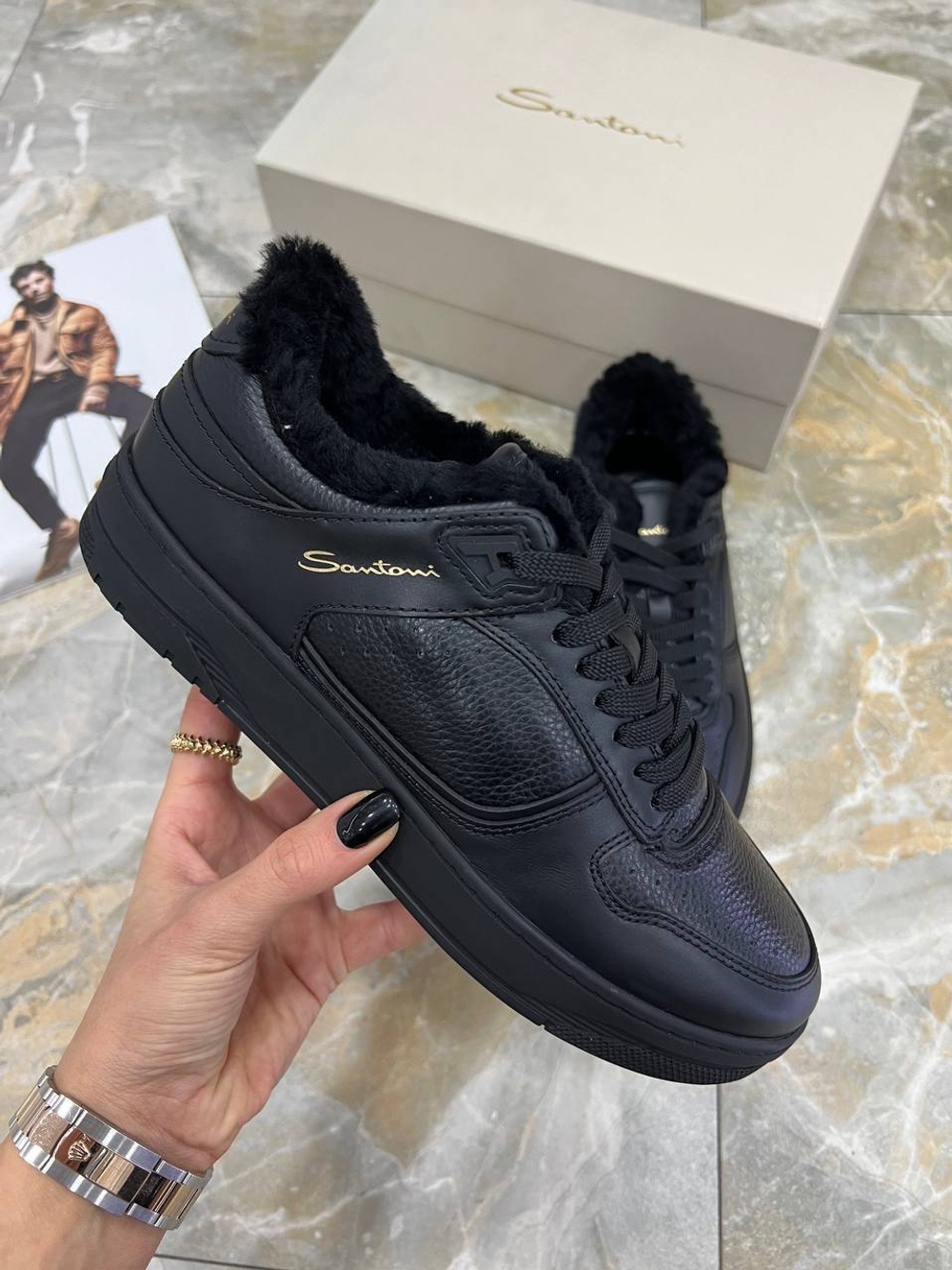 Кеды Santoni