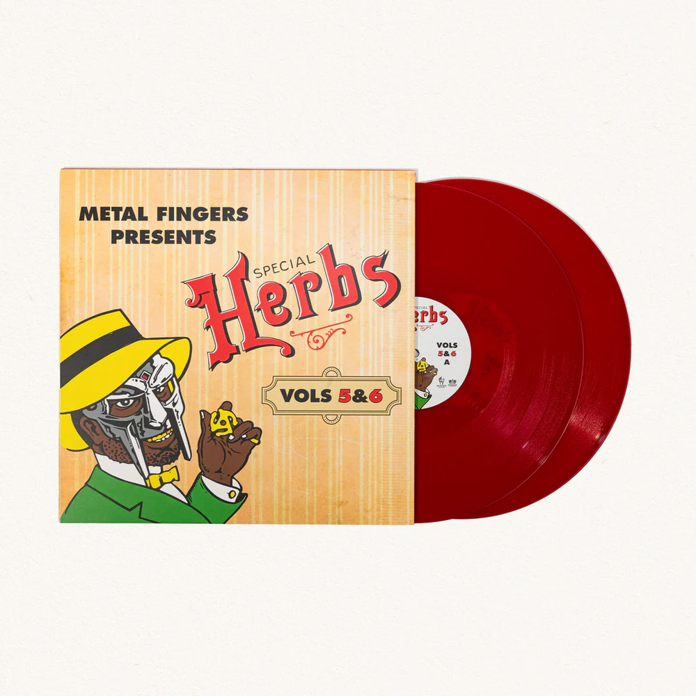 MF DOOM - Special Herbs (Vols 5&6) by Metal Fingers - Apple Red 2LP
