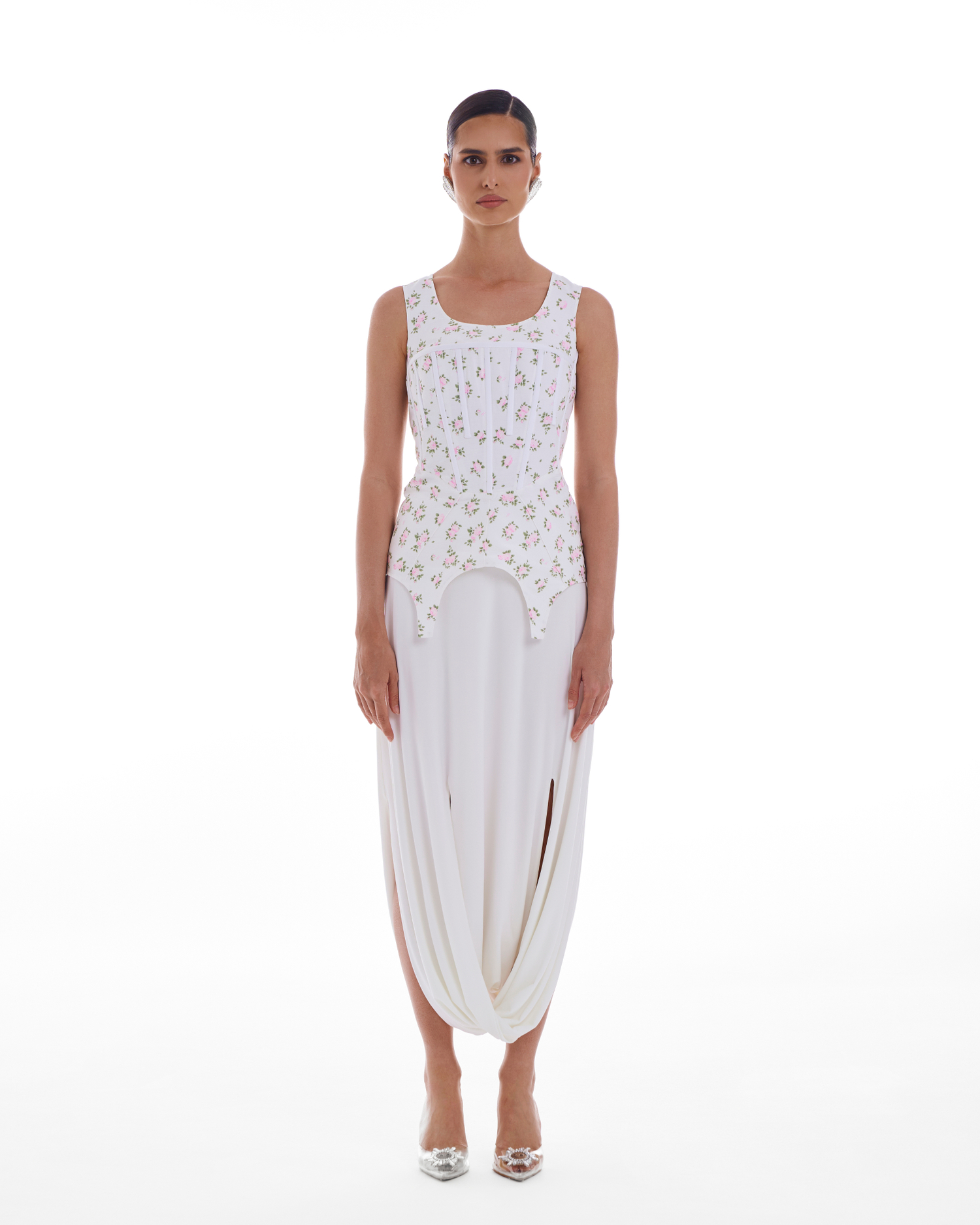 Корсет Rococo (Рококо) цветочный