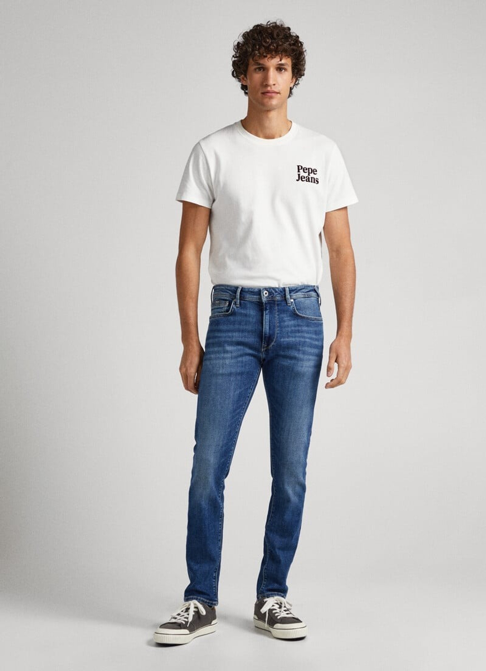 Джинсы мужские PEPE JEANS STANLEY FIT MID-RISE JEANS