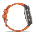 Смарт-часы Garmin Fenix 6 Sapphire, титановый, 010-02158-14