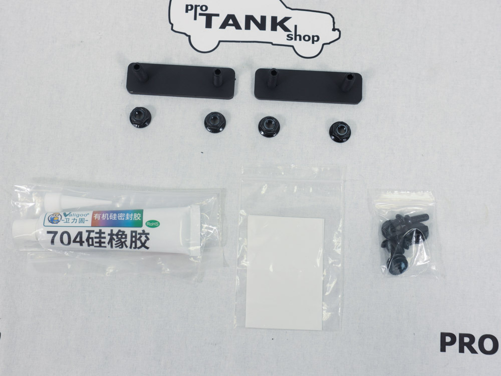 TANK 300 Боковая лесенка TENGQIAN (крепление на штатные рейлинги)
