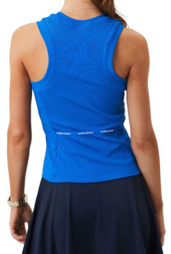 Женский топ теннисный Björn Borg Ace Rib Tank Pocket - naturical blue