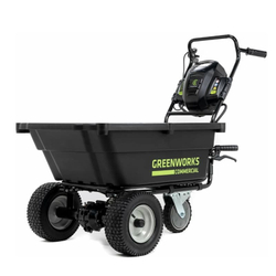 Садовая тележка самоходная Greenworks Арт. 7400607, 82V, 106 л