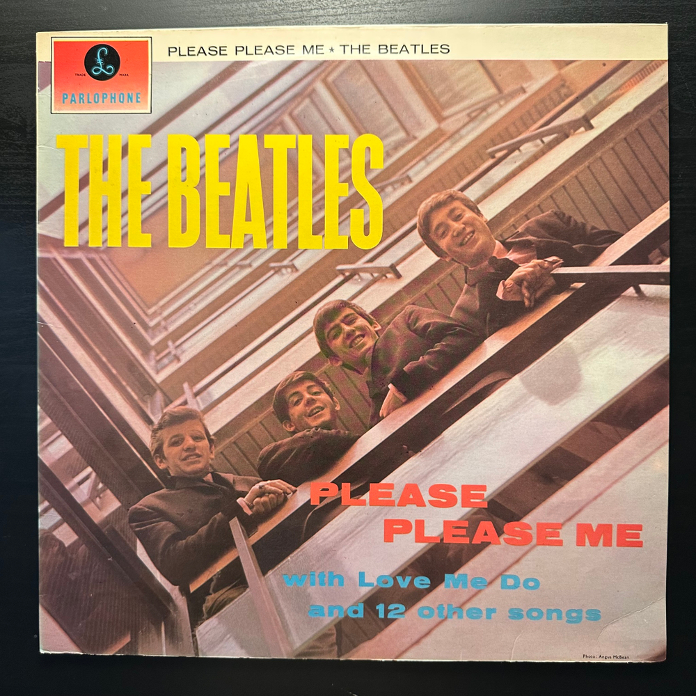 The Beatles - Please Please Me (Франция 1974г.)