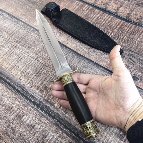 Нож Охотничий КО из стали 65х13 Граб