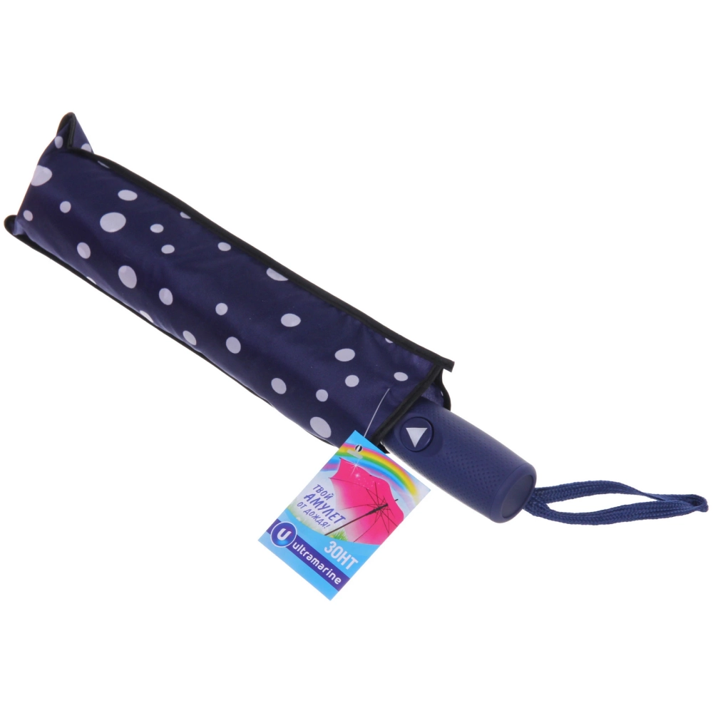 Зонт женский полуавтомат «Капли дождя», микс 6 цветов, 8 спиц, d-100см, длина в слож. виде 30см