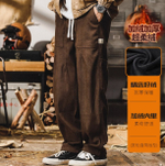 Американские вельветовые брюки для мужчин свободные мужские, брюки мужские весенние и осенние прямые брюки