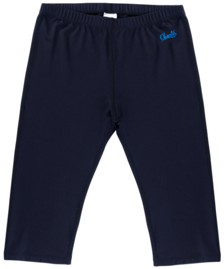 Бриджи гимнастические Bella, хлопок, черный