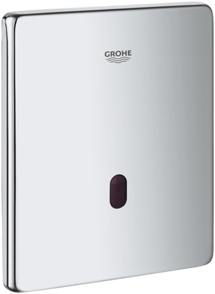Инфракрасная панель смыва для писсуара GROHE Tectron Skate (1 режим смыва), хром (37324001)
