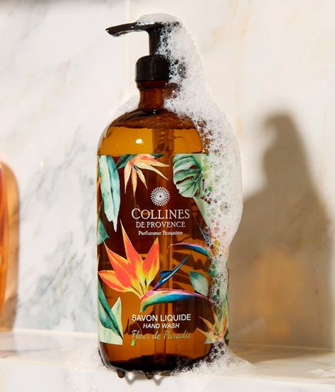 Paradise Flower, жидкое мыло Fraicheur Vegetale collection, Collines de Рrovencе