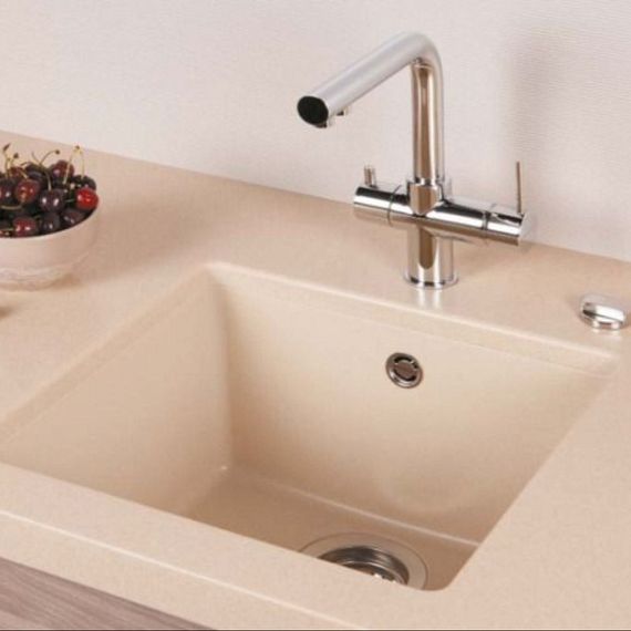 Мойка SCHOCK Quadro 50 Cristalite неро