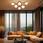 Citilux GLOB CL209261 Люстра потолочная Чёрная