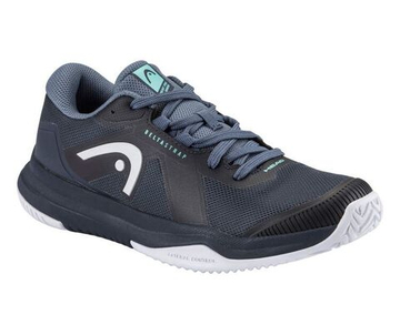 Детские теннисные кроссовки Head Sprint Pro 4.0 - blueberry/teal