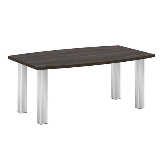 Yalta Стол переговорный M-LT.SP-3 Дуб Мали/Нержавеющая Сталь 1800*1100*750