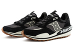 Saucony Jazz layer classic retro low-top running shoes men's black