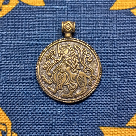 Подвеска "Лев Древнерусский"