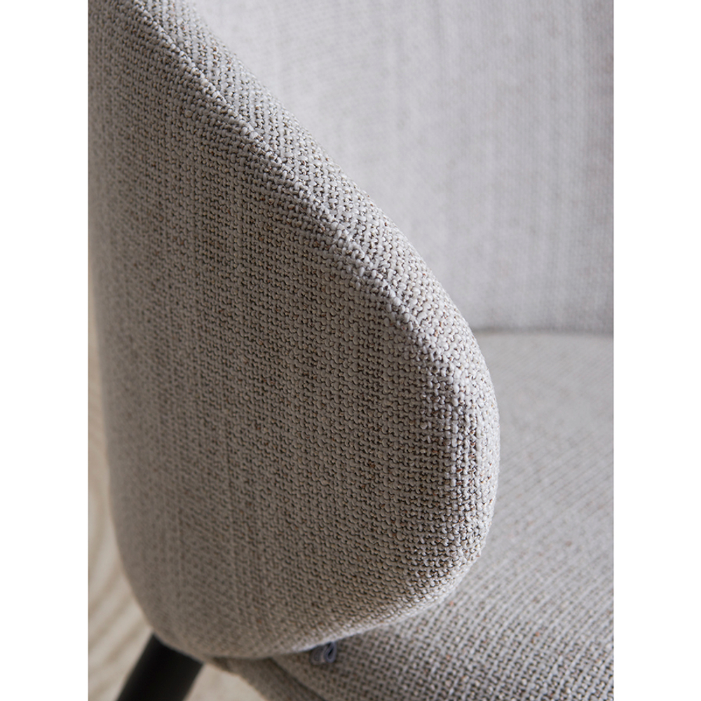 Стул Bergenson Bjorn Comfy, рогожка, топленое молоко