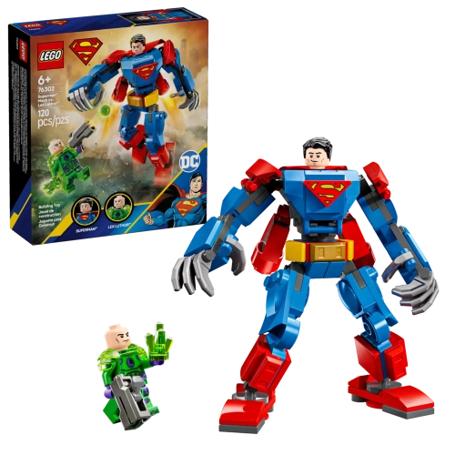 Конструктор LEGO DC 76302 Робот Супермен против Лекса Лютора