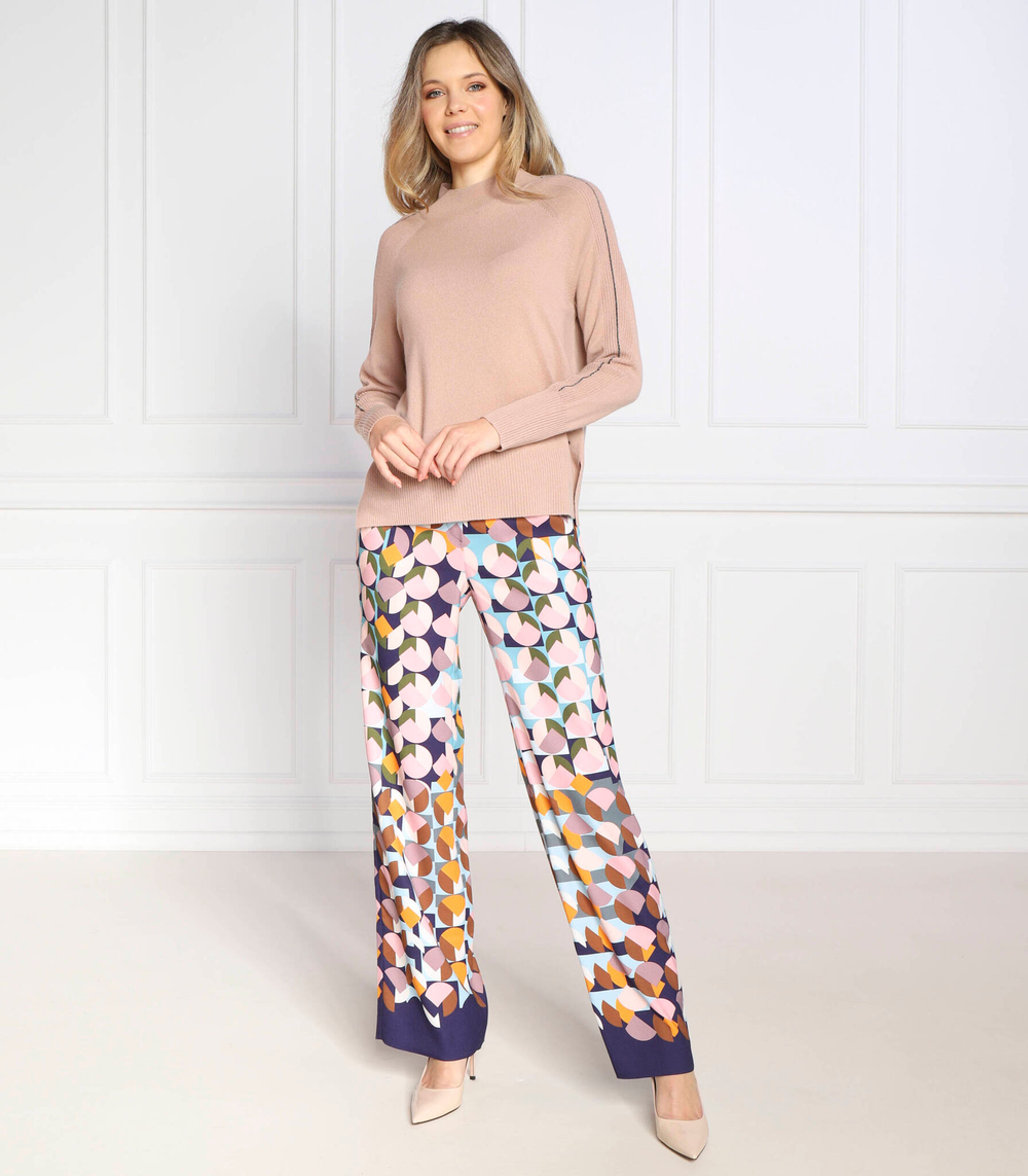 Хлопковый свитер Marc Cain - пудро-розовый (TA 41.15 M51)