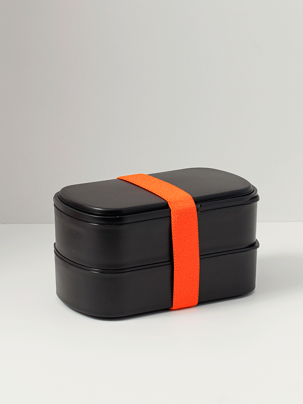 Ланч-бокс с приборами Food Time, 1 л, черный