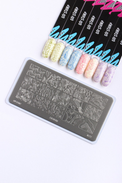 Пластина для стемпинга Go! Stamp 222 Zen Colors