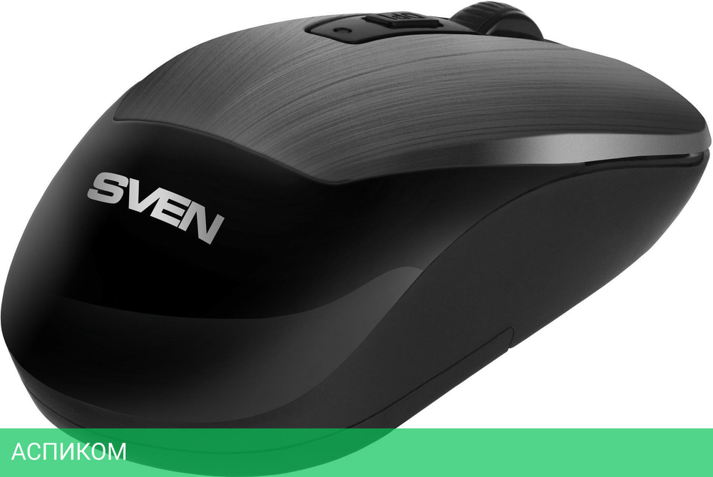 Мышь Sven RX-380W серый металлик (SV-020606)