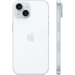 Смартфон Apple A3092 iPhone 15 128Gb голубой моноблок 3G 4G 2Sim 6.1" 1179x2556 iOS 17 48Mpix 802.11