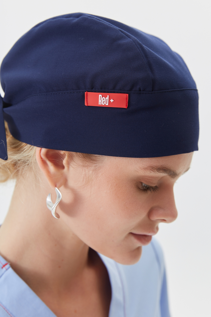 Шапочка медицинская унисекс, нэви