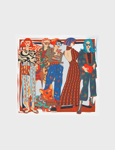 Платок ELEGANZZA 110*110