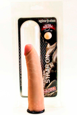 Насадка-фаллос для страпона системы "Harness" (18 см ) (Цвет: телесный)