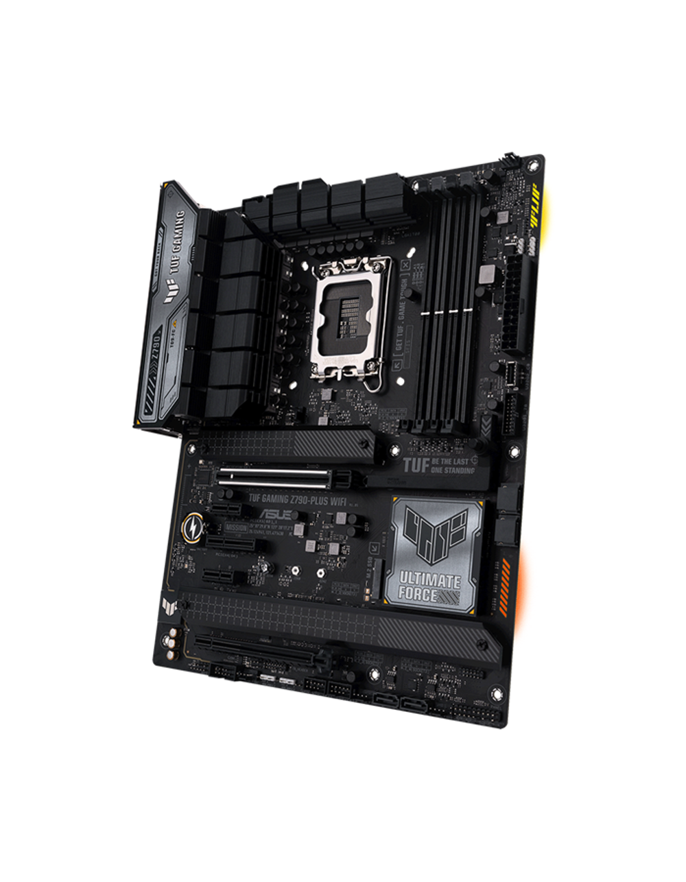 ASUS TUF GAMING Z790-PLUS WIFI, LGA1700, Z790, 4*DDR5, 4*SATA, 4*M.2, 7*USB 3.2, Type-C, 2*PCIx16, 1*PCIx4, 2*PCIx1, DP+HDMI, ATX; 90MB1D80-M0EAY0