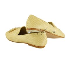 Лоферы из кожи питона SH-72