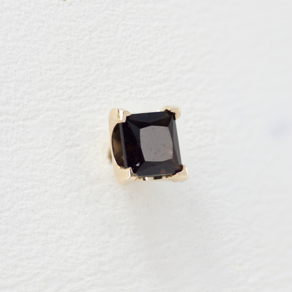 Princess prong tops with Semi-Precious stone